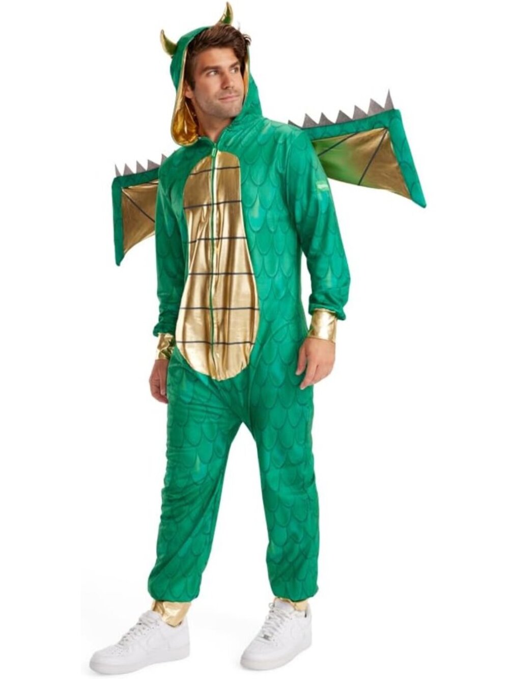Mythic Dragon Halloween Jumpsuit for Men - Fun Costume for Parties & Events